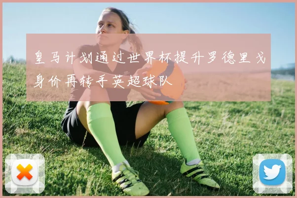 皇马计划通过世界杯提升罗德里戈身价再转手英超球队